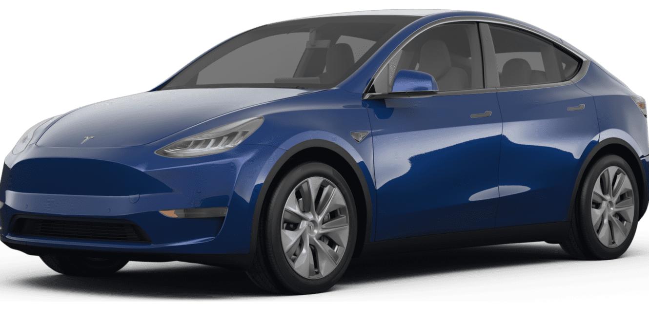 TESLA MODEL Y 2022 7SAYGDEE9NF347686 image